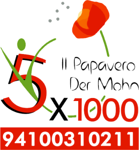 5x1000 a Il Papavero – Der Mohn, codice fiscale 94100310211